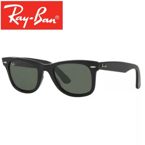RayBan Wayfarer Black RB2140 New - Picture 3 of 15